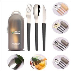 Foldable Stainless Steel Cutlery Set